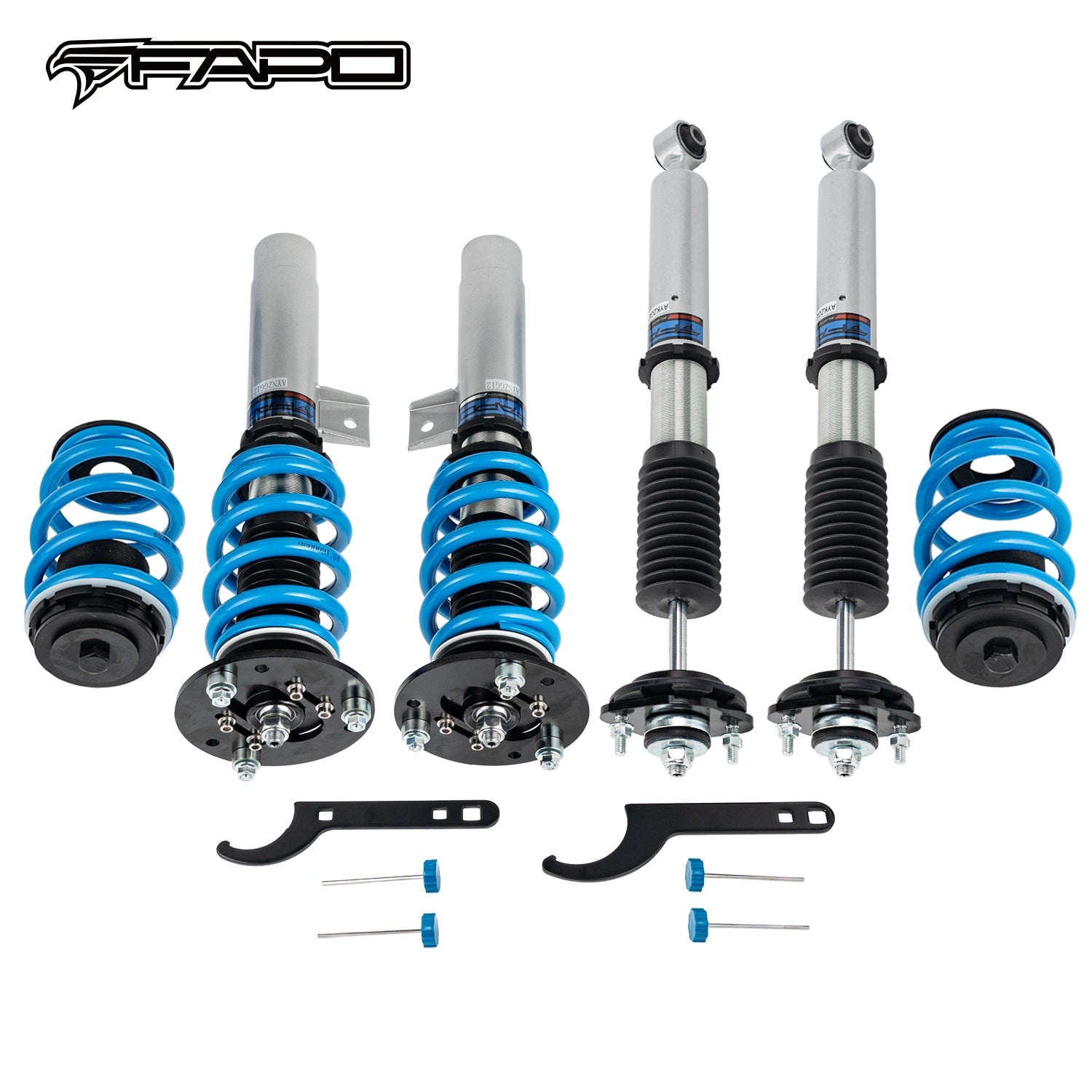 FAPO 16-Level Adjustable Coilovers for BMW 3 Series E46 1997-2006 PS006120