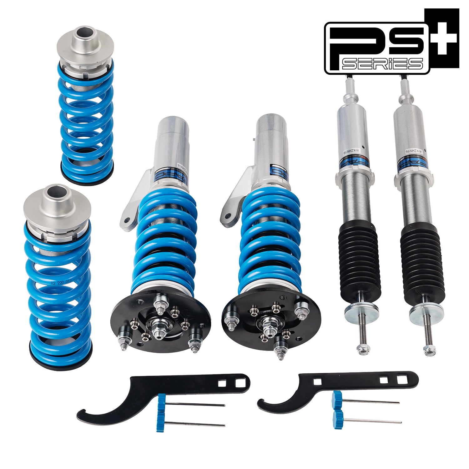 FAPO 16-Level Adjustable Coilovers for 2004-2014 BMW 1 Series 1st Gen E81 E82 E87 E88 PS006920