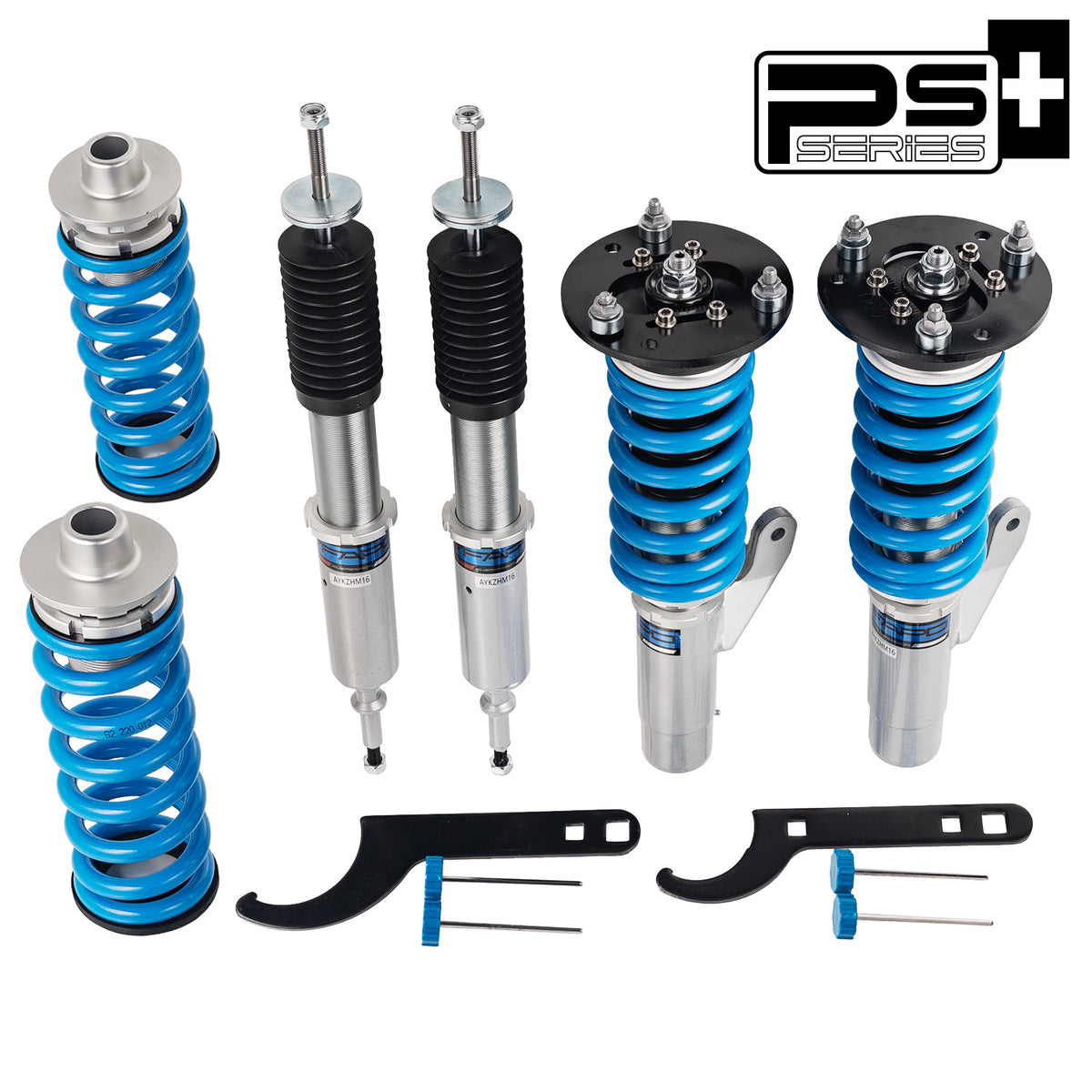 FAPO 16-Level Adjustable Coilovers for 2004-2014 BMW 1 Series 1st Gen E81 E82 E87 E88 PS006920